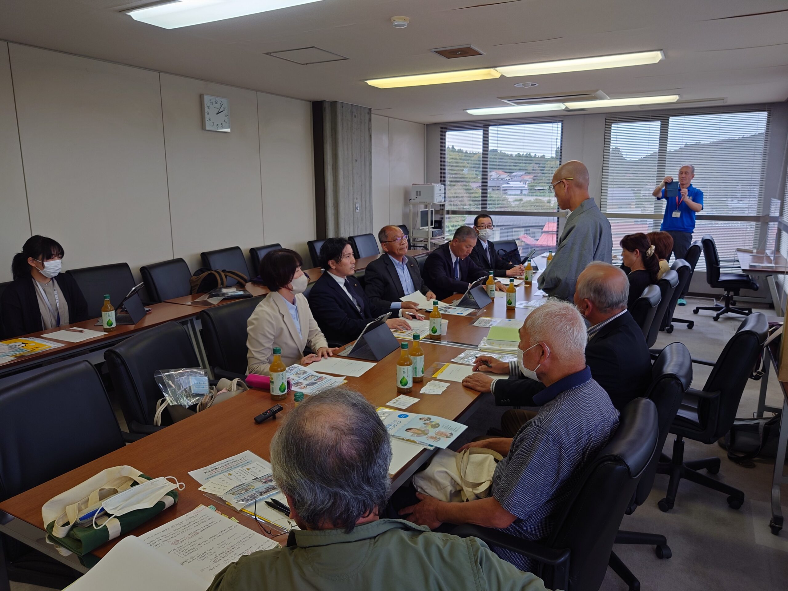 那須烏山市議会文教福祉常任委員会との懇談会