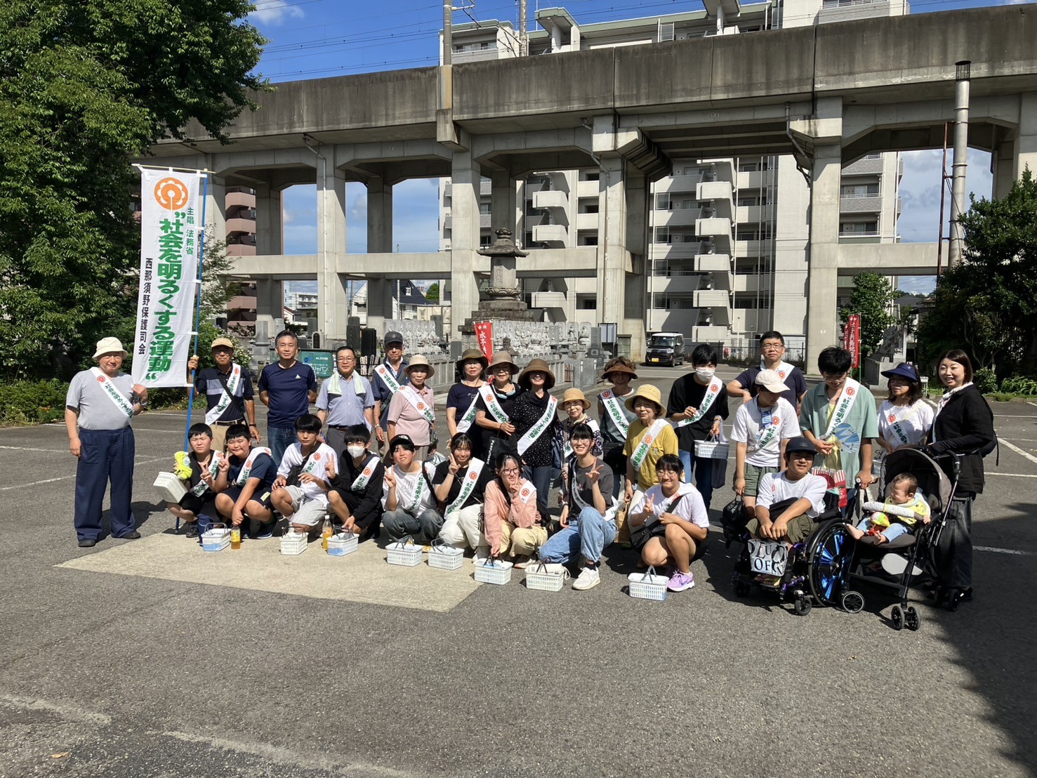 西那須野ふれあい祭で啓発活動