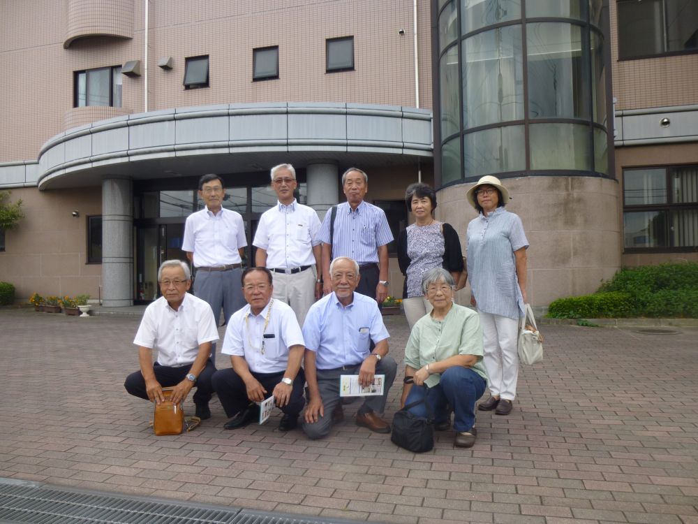 益子分区　研修視察を行いました