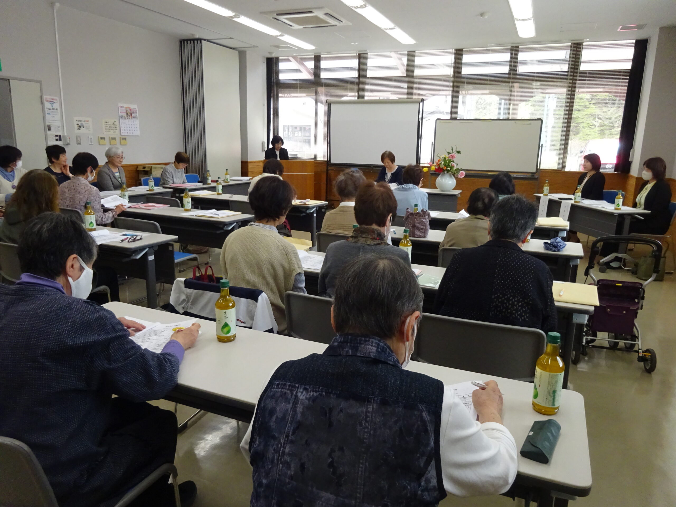 更生保護女性会総会に出席