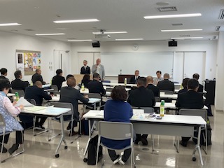 県新任保護司研修に先輩保護司アドバイザーとして参加